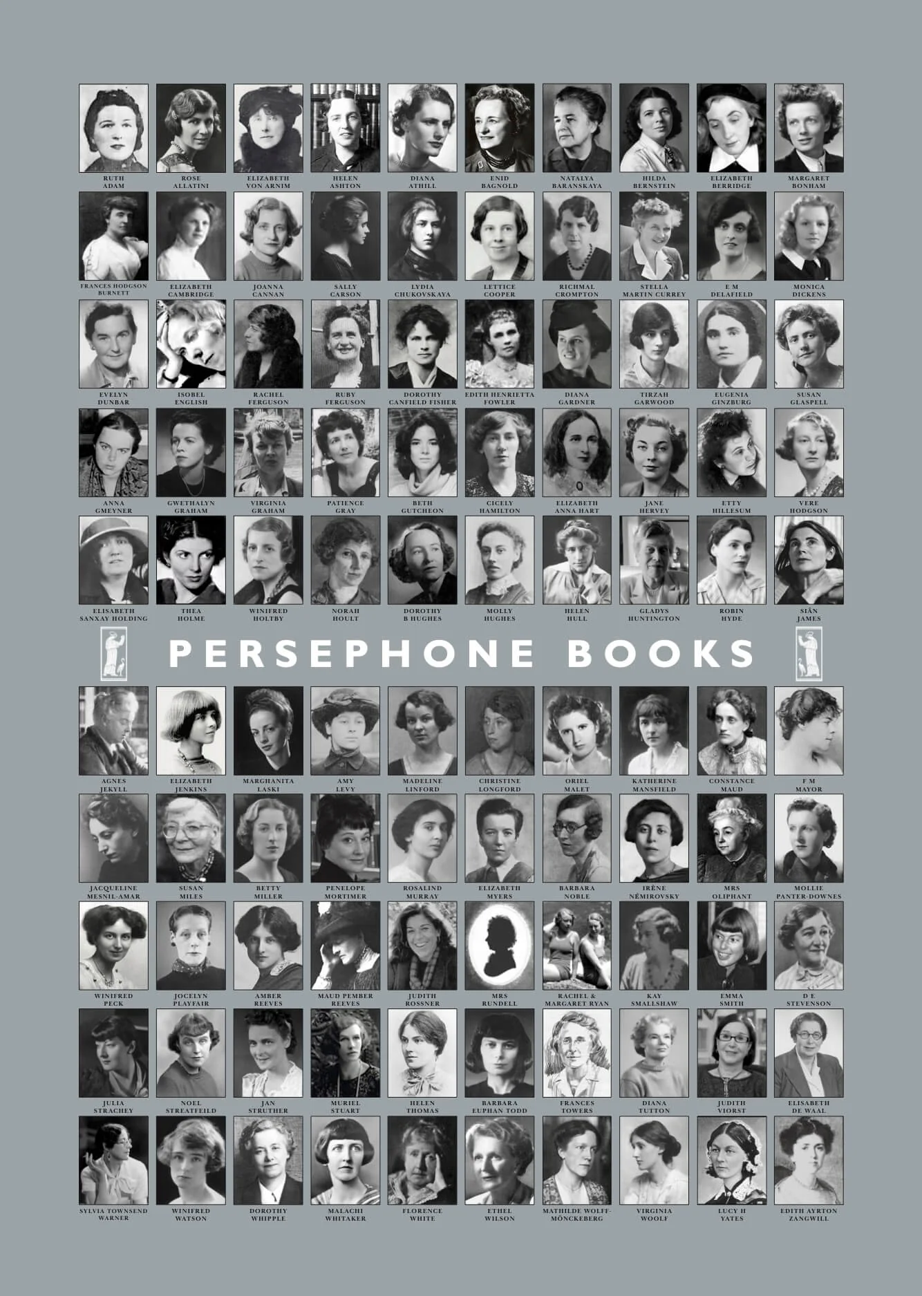 'Women Writers' poster
